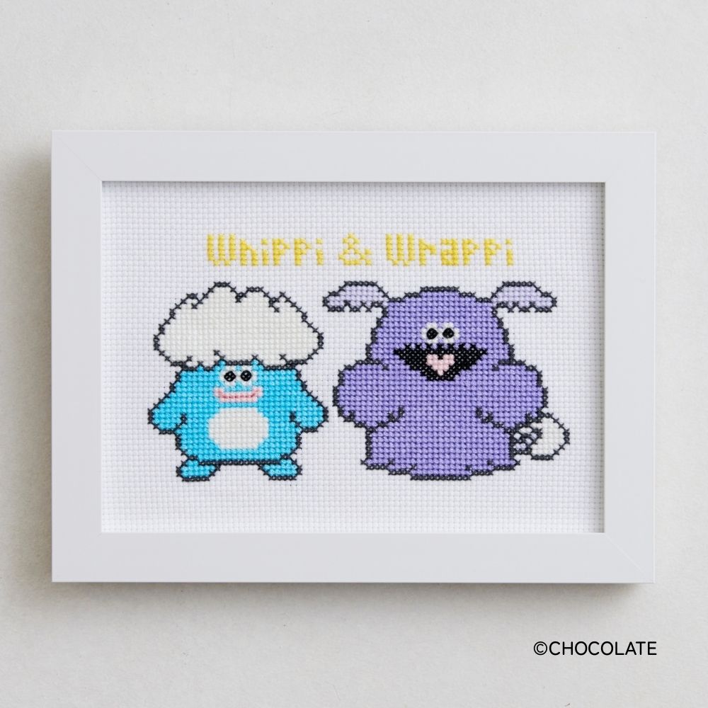 ホイッピ＆ラッピ クロスステッチキット