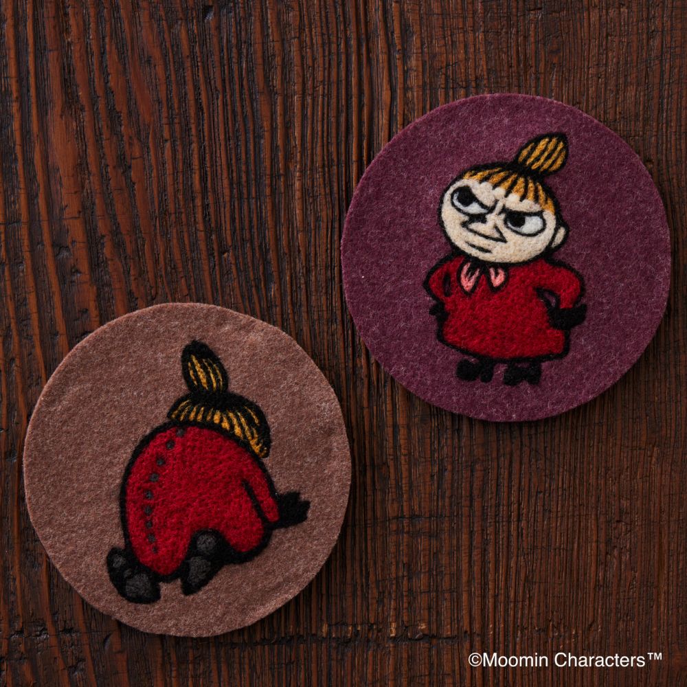 ムーミン フェルティングで作るコースターキット［リトルミイ］