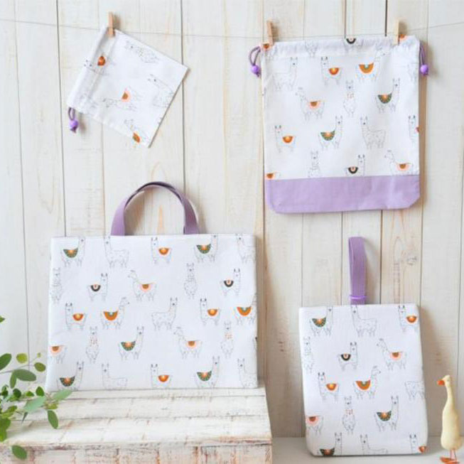 FELI-DA 入園入学グッズ手作りキット4点セット「Born to Roam」