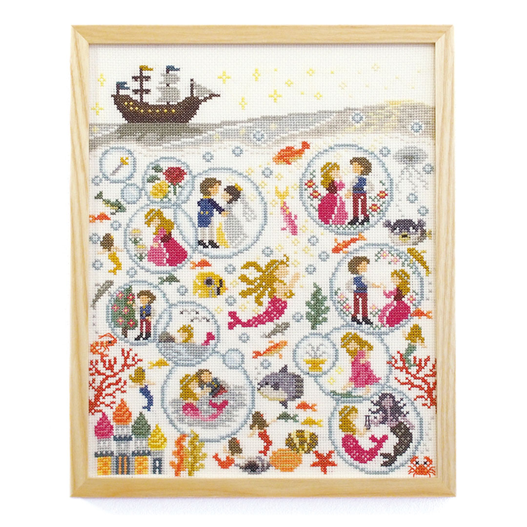 クロスステッチキット Nostalgic Storyy「人魚姫」