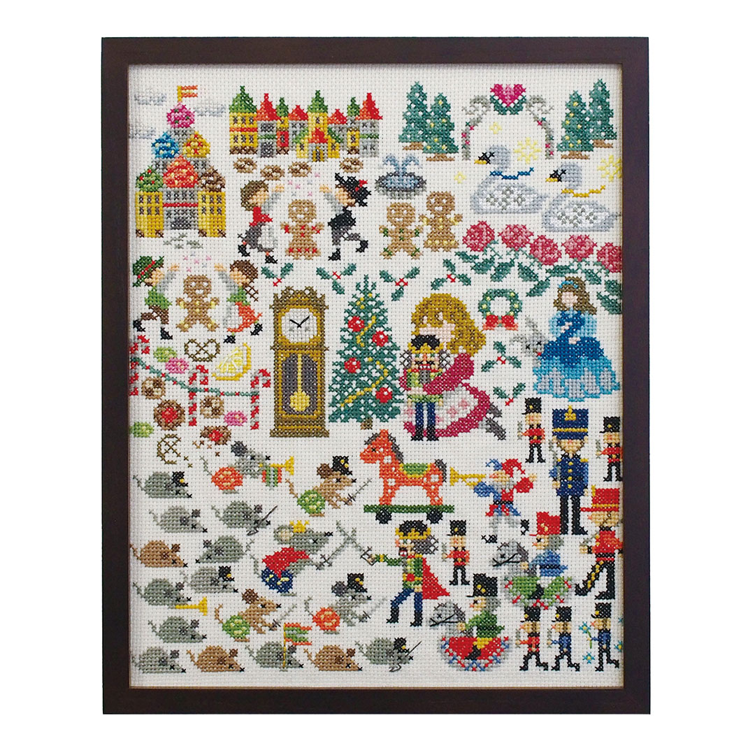 クロスステッチキット Nostalgic Story「くるみ割り人形とネズミの王様」