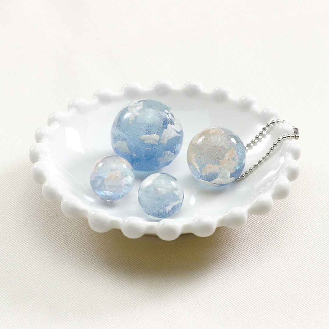 UVレジンクラフトキット 雲レジン シリコン型付き