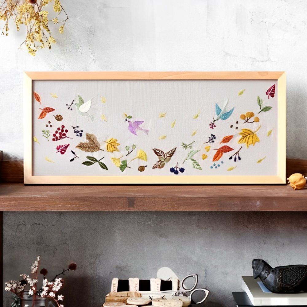 マカベアリスさんの刺繍キット　秋のひかり