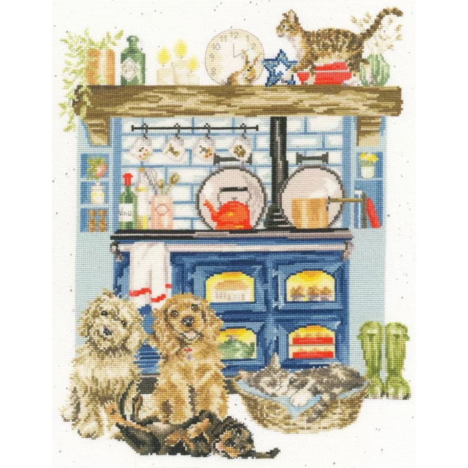 クロスステッチキット「Country Kitchen」