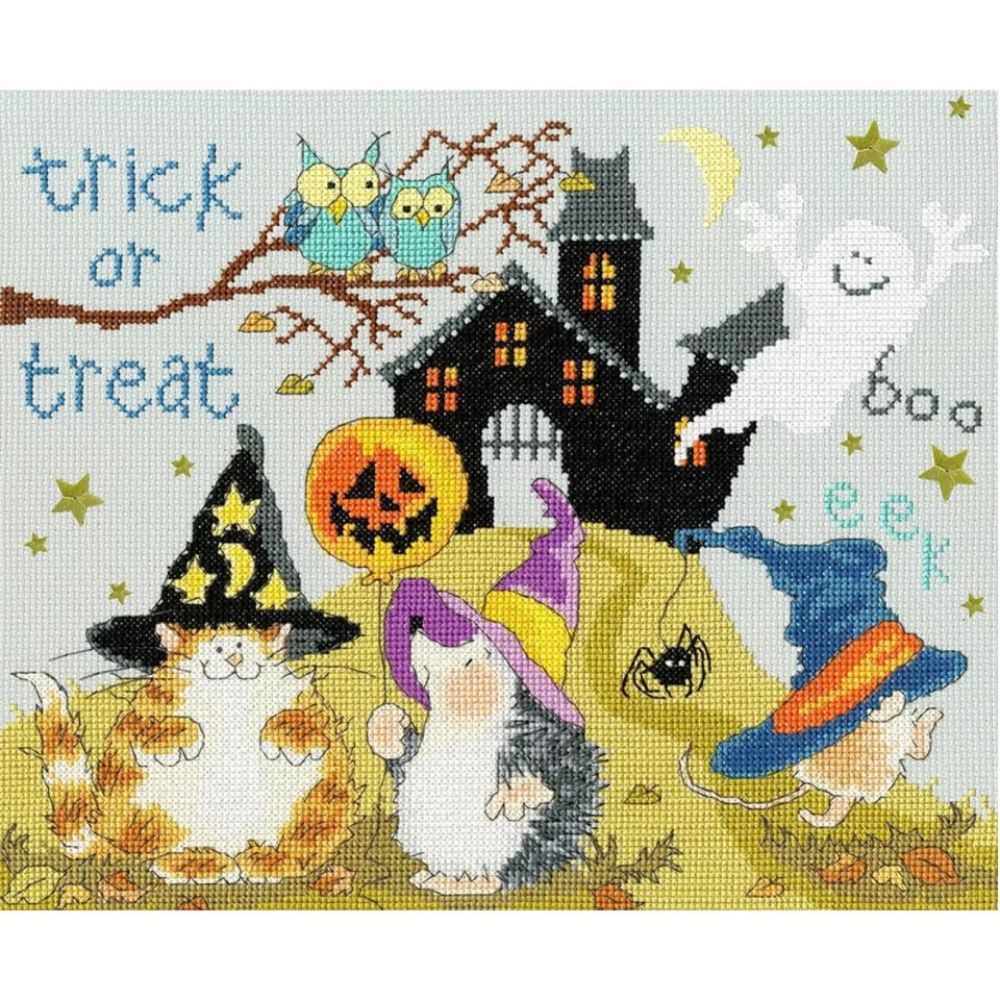 クロスステッチキット「Trick　Or　Treat」