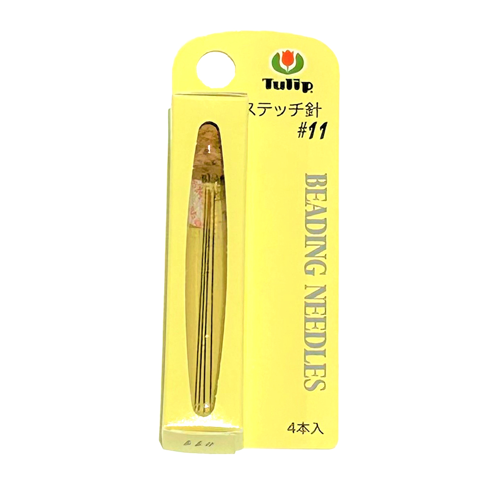 ビーズステッチ針＃11 4本入り
