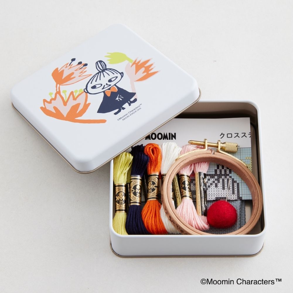 リトルミイ クロスステッチ缶