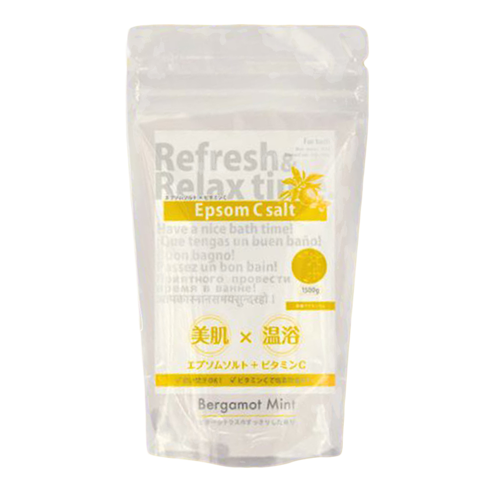 エプソムCソルト 1.5kg [ベルガモットミント]