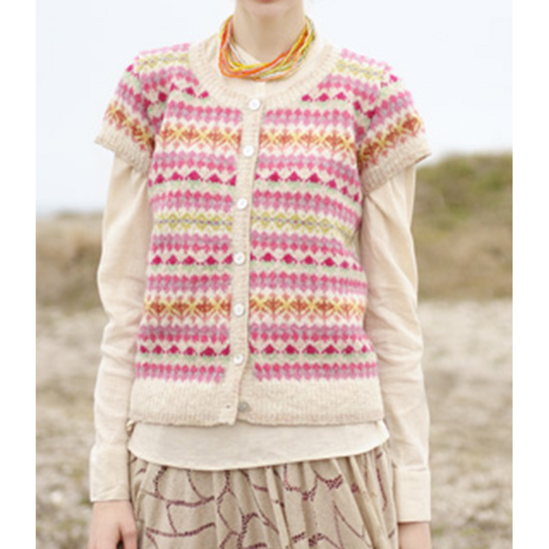 レシピ〉カーディガン（フェアアイル）: レシピ｜手づくりタウン by