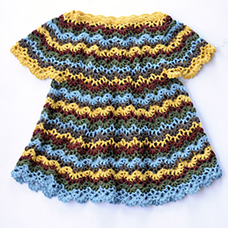 レシピ　p109　マルチボーダーのプルオーバー