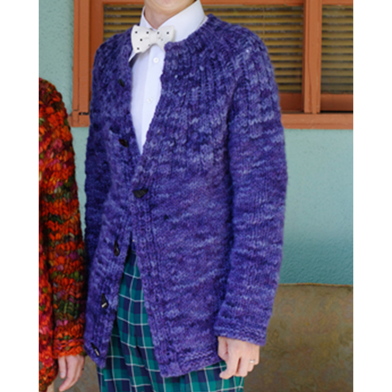 〈レシピ〉カリグラフィーのカーディガン