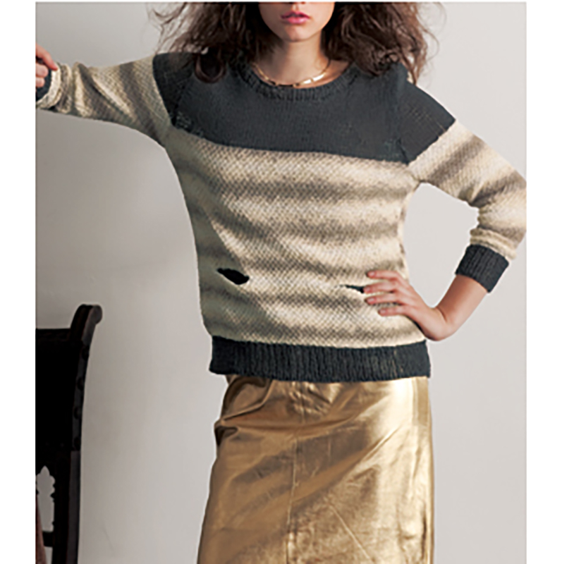 〈レシピ〉ポケット付きプルオーバー