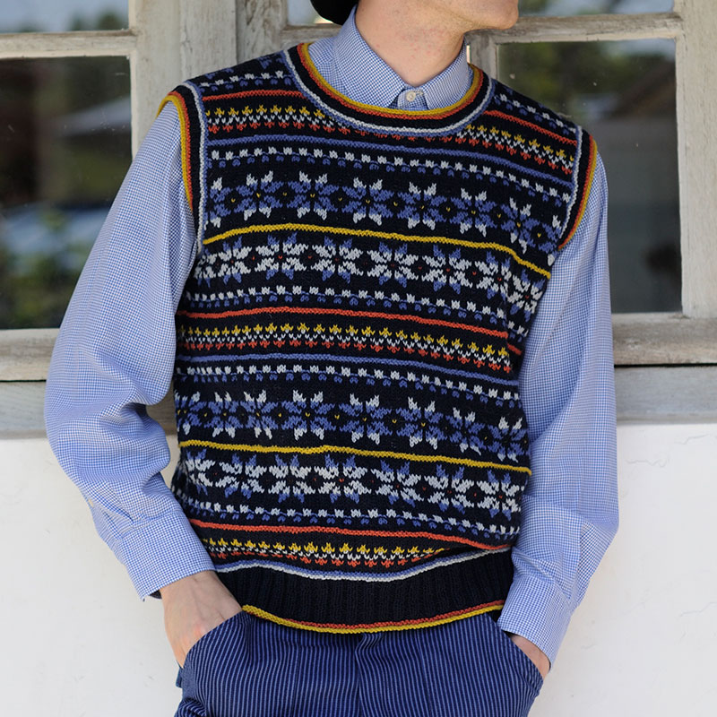 〈レシピ〉オリジナルウールのベスト