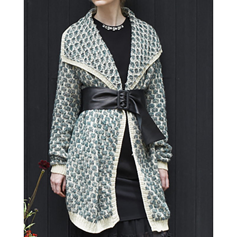 〈レシピ〉ロングニットコート