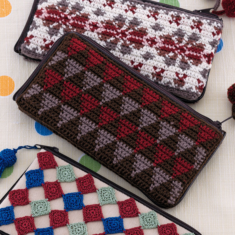 〈レシピ〉三角モチーフのウォレット