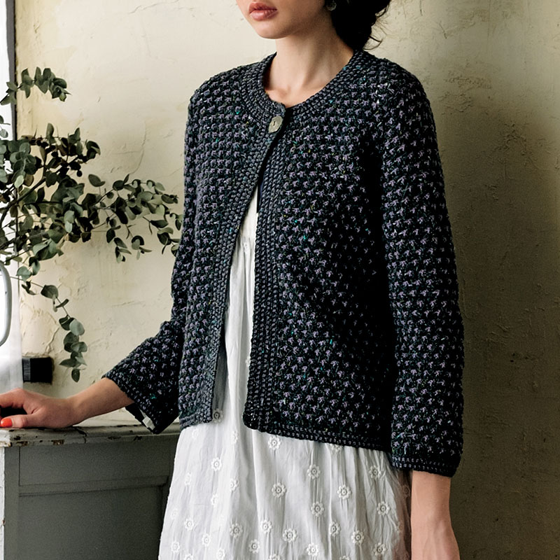 〈レシピ〉スミレ模様のジャケット