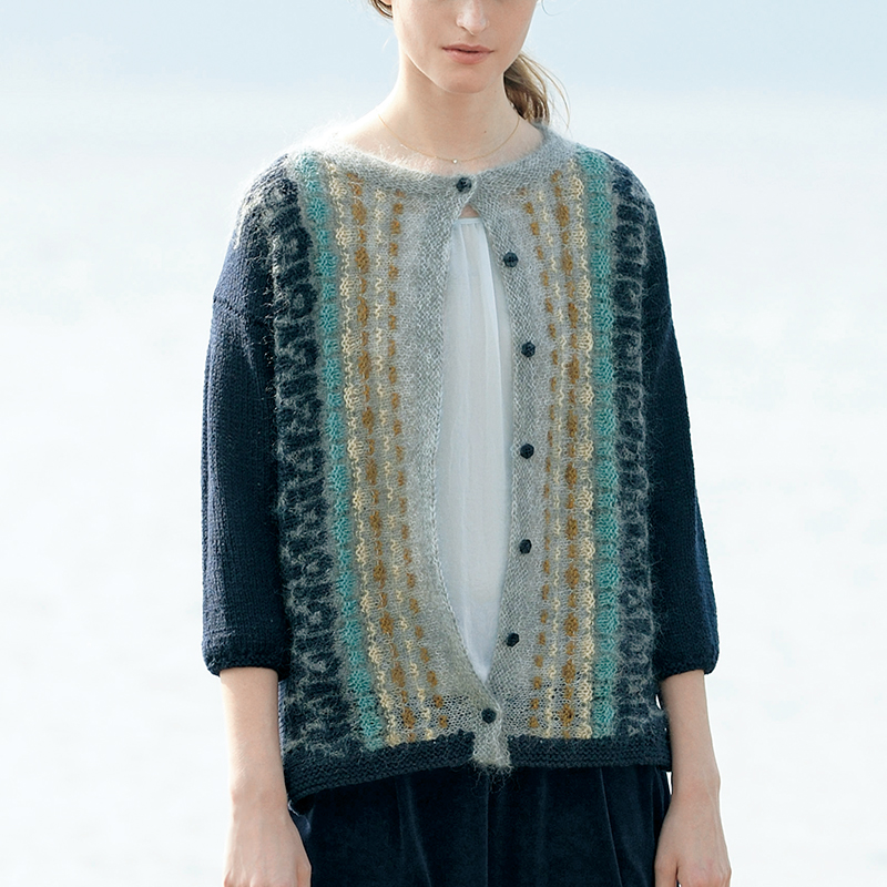 〈レシピ〉ボーヒュースのカーディガン