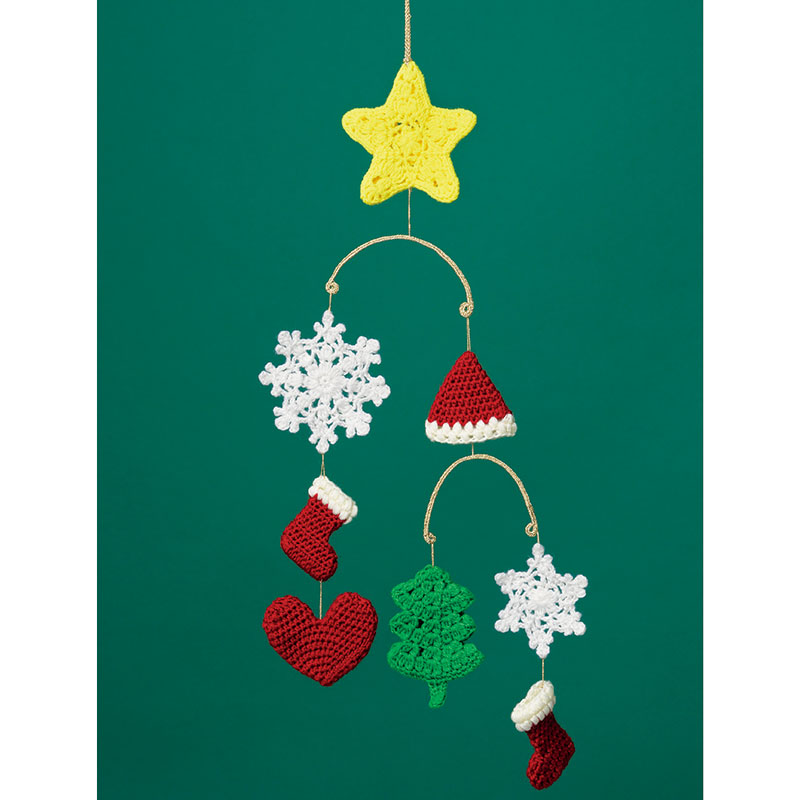 〈レシピ〉クリスマスモビールと天使のモビール