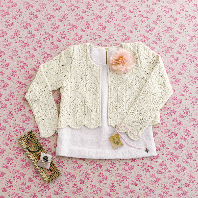 〈レシピ〉可憐なスカラップボレロ