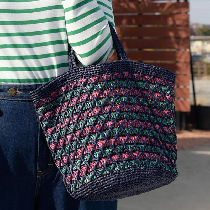 〈レシピ〉ダイヤモンドワッフルのバッグ