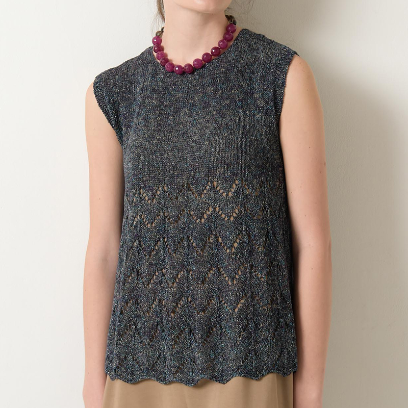 〈レシピ〉黒のノースリーブプルオーバー