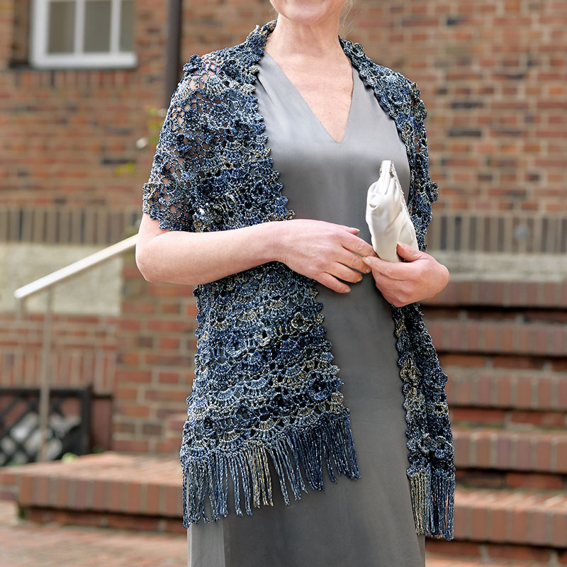 〈レシピ〉段染めのストール