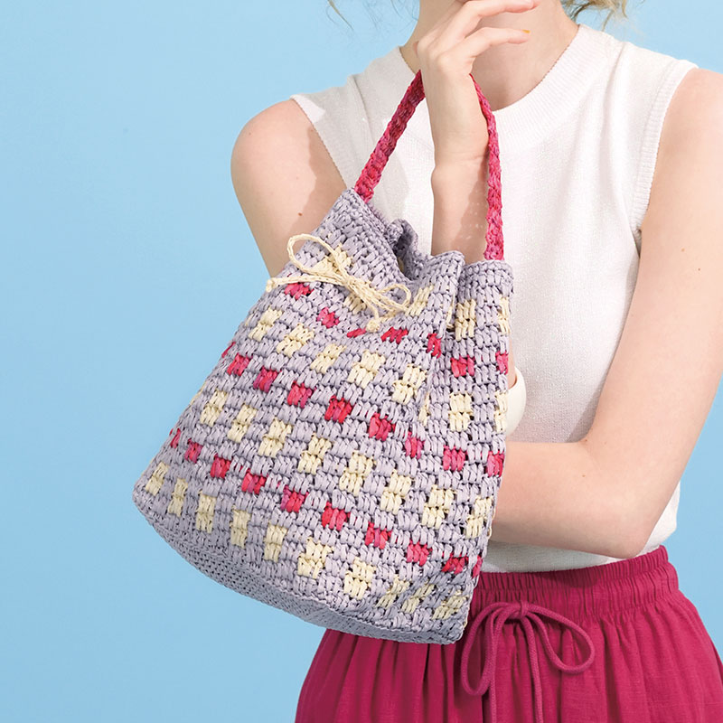 〈レシピ〉ワンハンドル巾着バッグ