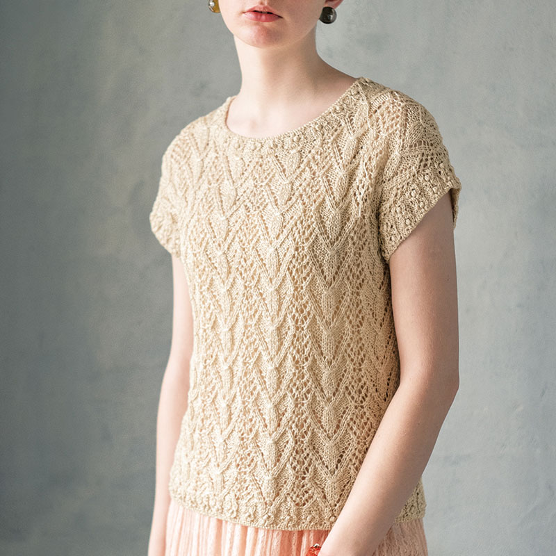 〈レシピ〉フレンチスリーブのプルオーバー