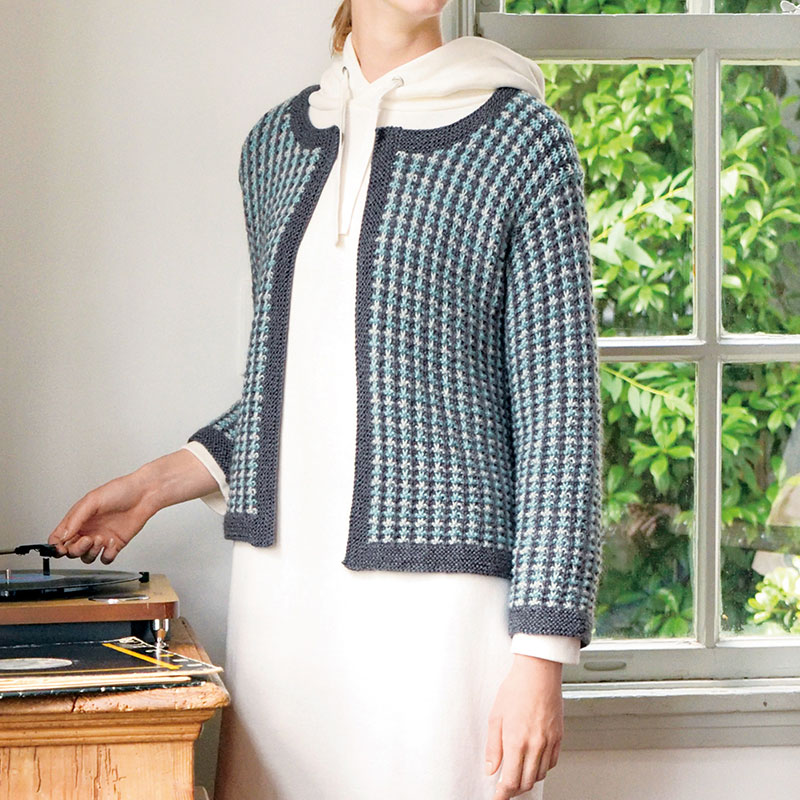 〈レシピ〉ノーカラーのジャケット