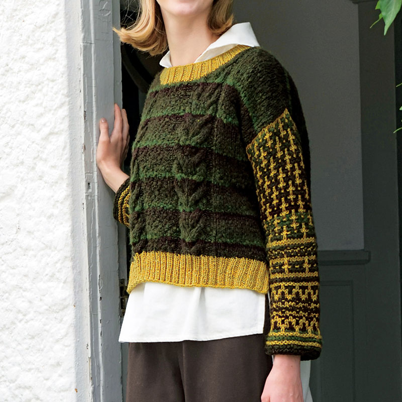 〈レシピ〉袖がすべり目のプルオーバー