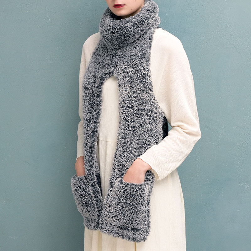 〈レシピ〉前後差のあるハイネックベスト