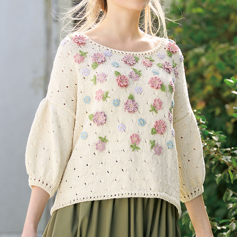 〈レシピ〉パフスリーブのプルオーバー