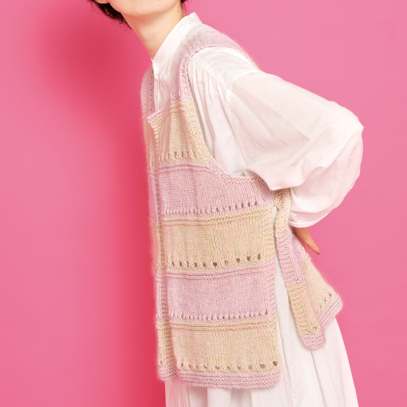 〈レシピ〉サイドスリットベスト