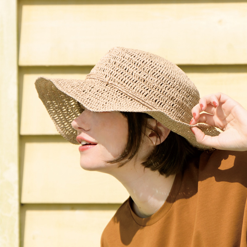 〈レシピ〉つば広帽