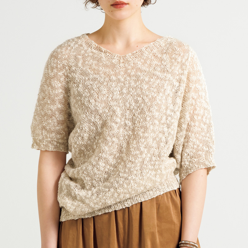 〈レシピ〉ドレープのプルオーバー［S・Mサイズ］