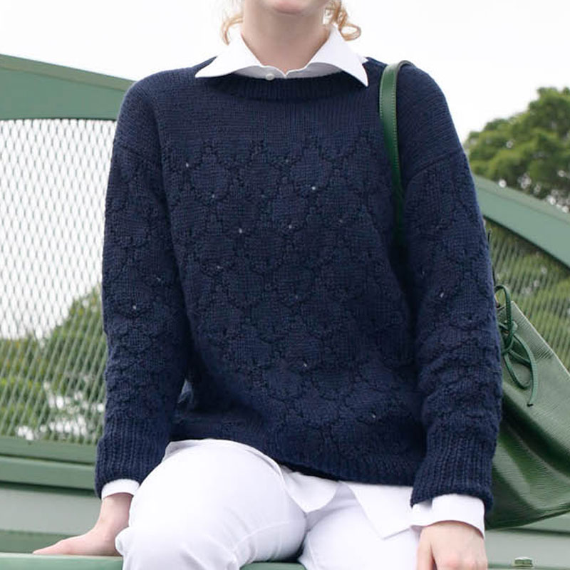 〈レシピ〉ホタテ貝柄のプルオーバー