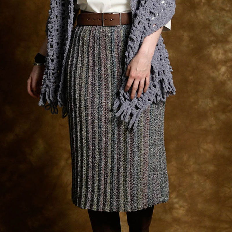 〈レシピ〉プリーツ風タイトスカート