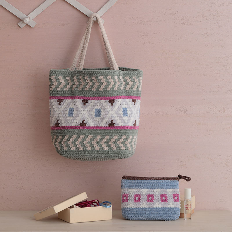 〈レシピ〉トートバッグとポーチ