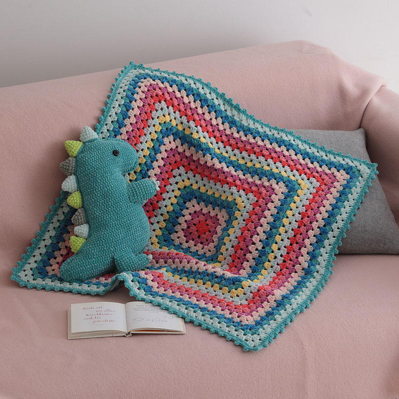 〈レシピ〉恐竜のクッションとブランケット