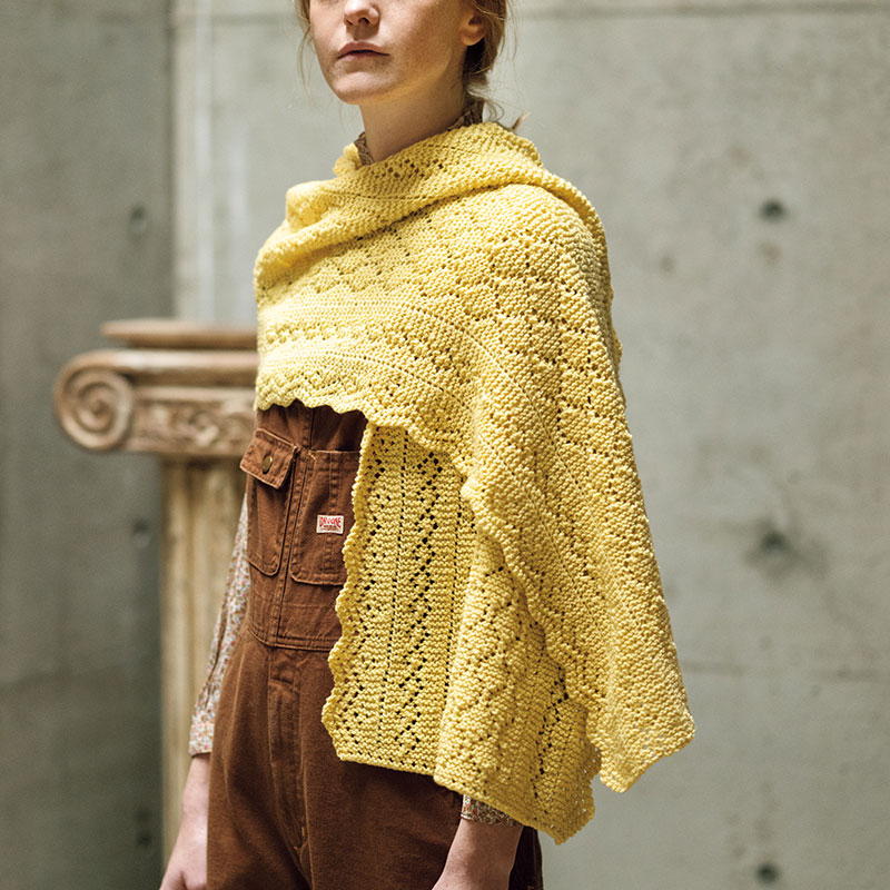 〈レシピ〉シェットランドレース風ショール