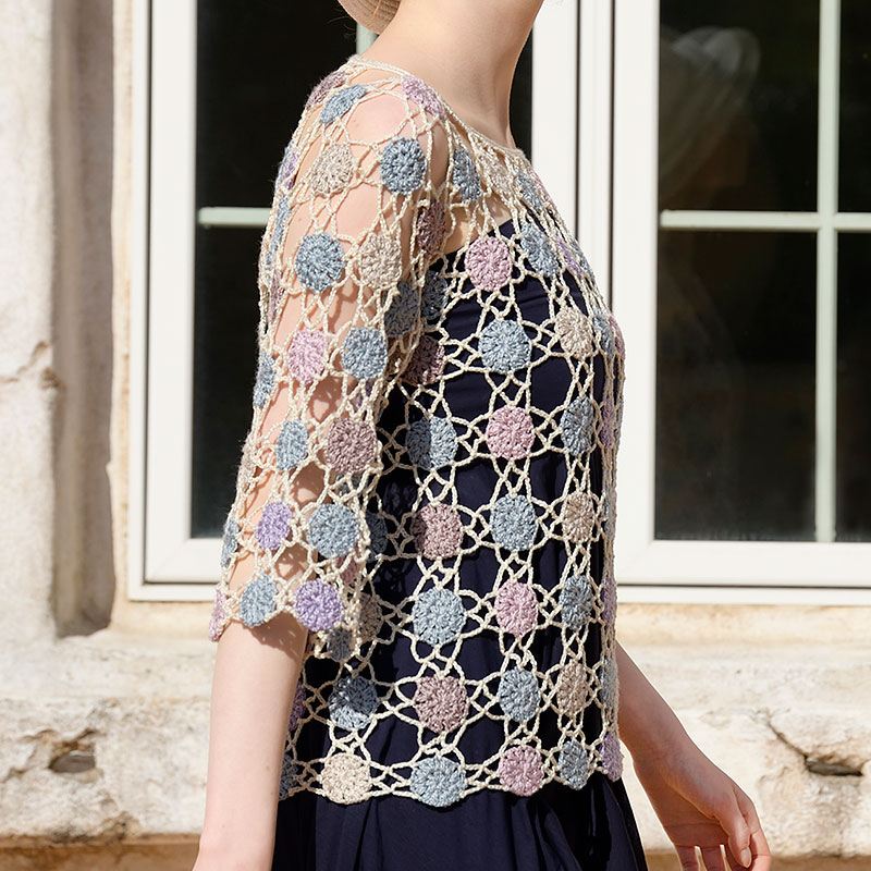 〈レシピ〉淡色モチーフのプルオーバー