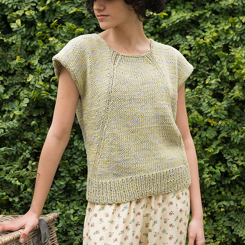 〈レシピ〉斜めラインのプルオーバー