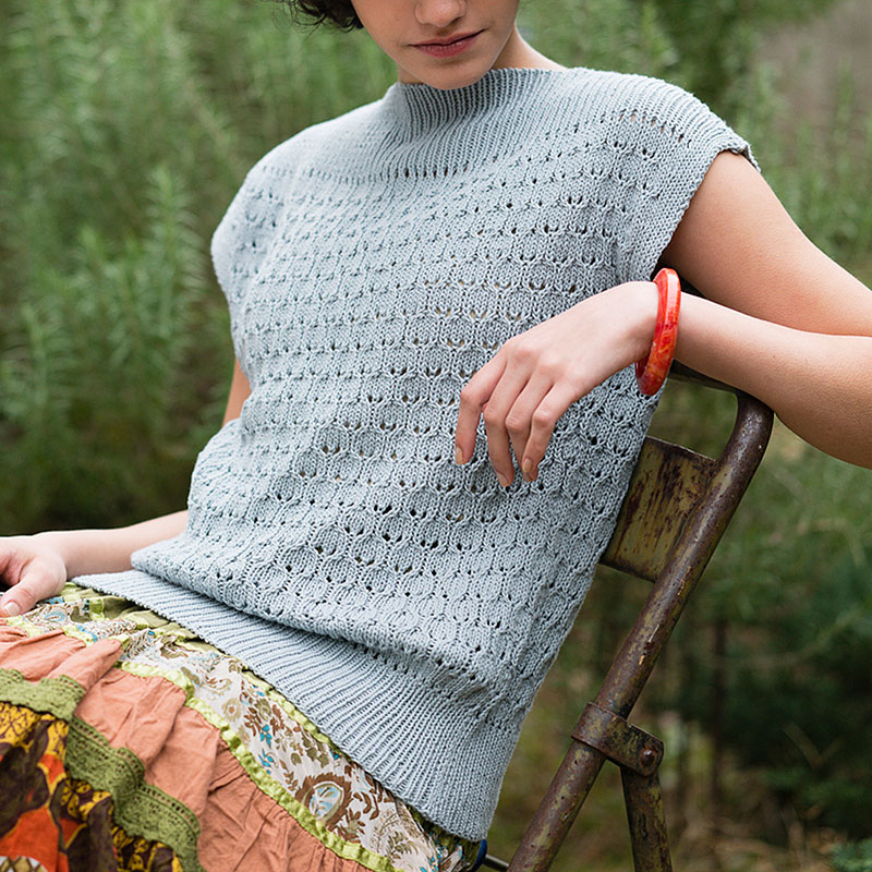 〈レシピ〉ボートネックのフレンチスリーブプルオーバー