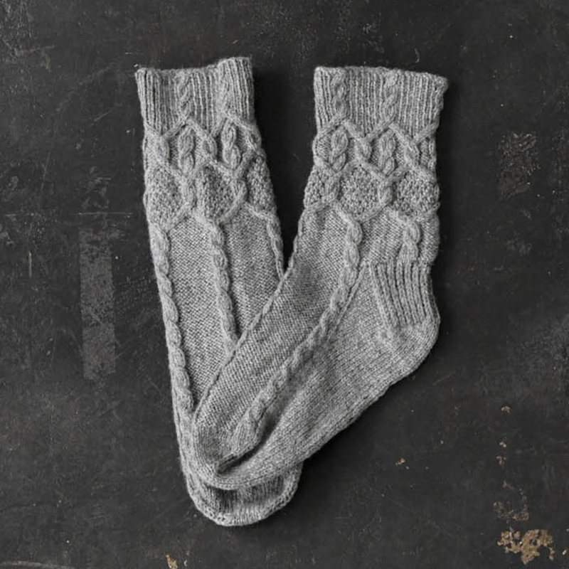 〈レシピ〉グレーのくつ下