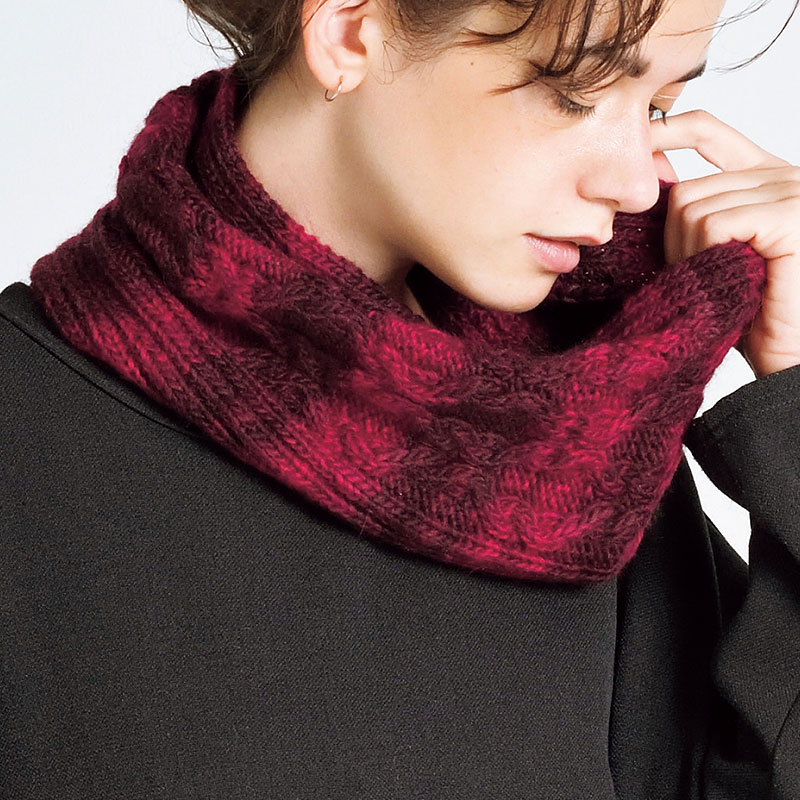 〈レシピ〉1玉・2玉・3玉で編むスヌード