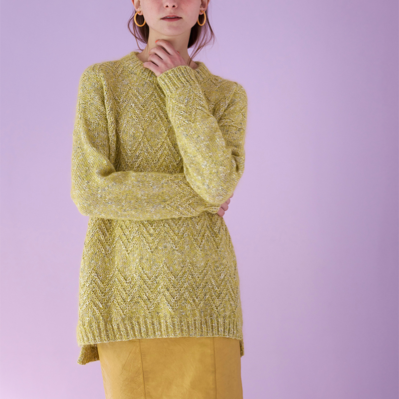 〈レシピ〉ジグザグ模様のプルオーバー