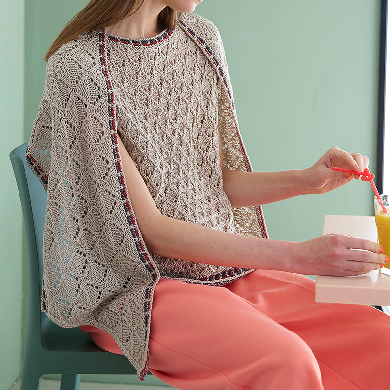 〈レシピ〉透かし模様のショール