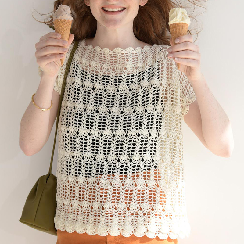 〈レシピ〉生なりのプルオーバー