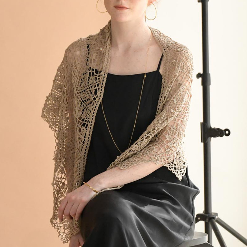 〈レシピ〉クンストレースの三角ショール