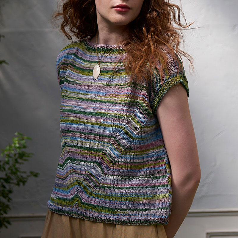 〈レシピ〉段染めプルオーバー